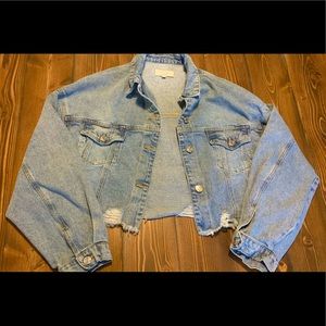Cropped Denim Jacket
